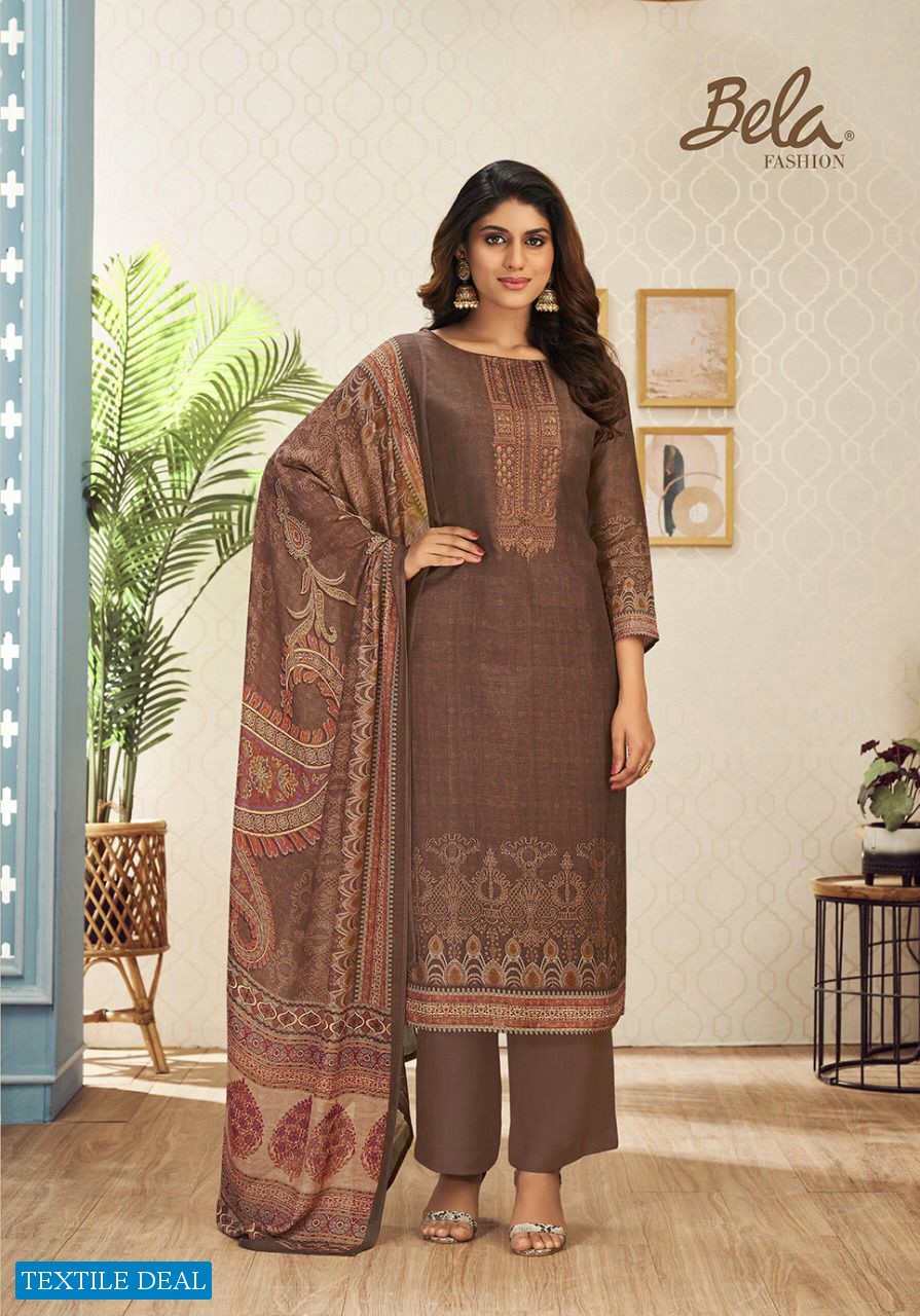 Bela Niran Wholesale Cotton Silk Digital Print Salwar Suits
