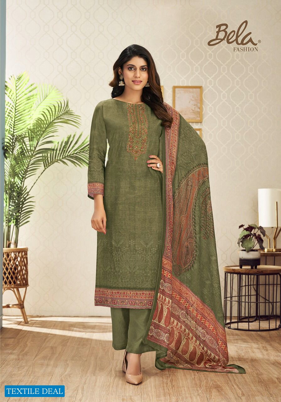 Bela Niran Wholesale Cotton Silk Digital Print Salwar Suits