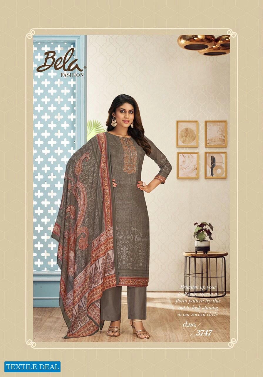 Bela Niran Wholesale Cotton Silk Digital Print Salwar Suits