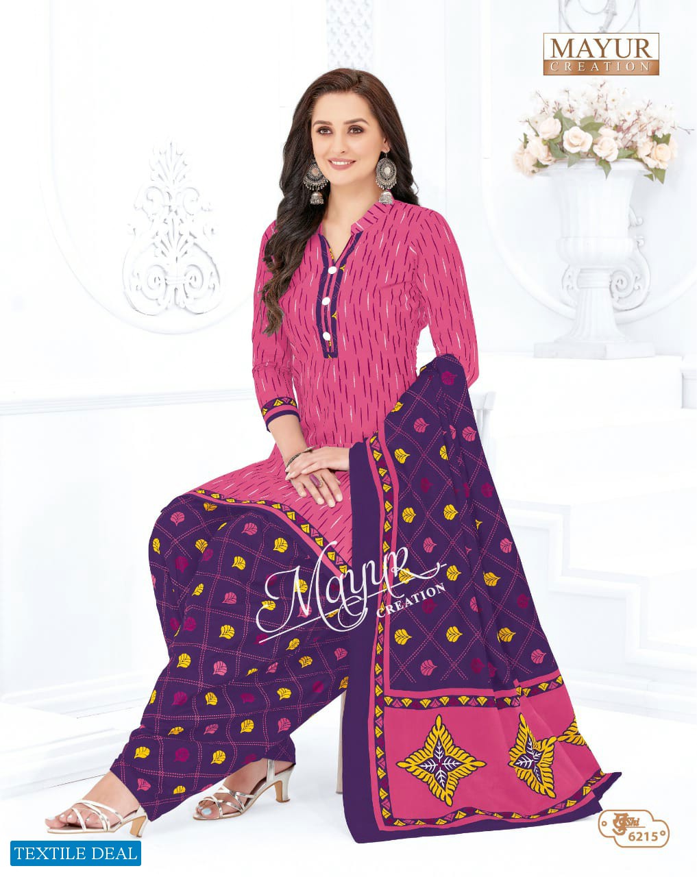 Mayur khushi Vol-62 Wholesale Cotton Printed Indian Dress Material