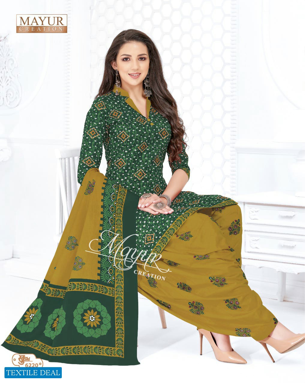 Mayur khushi Vol-62 Wholesale Cotton Printed Indian Dress Material