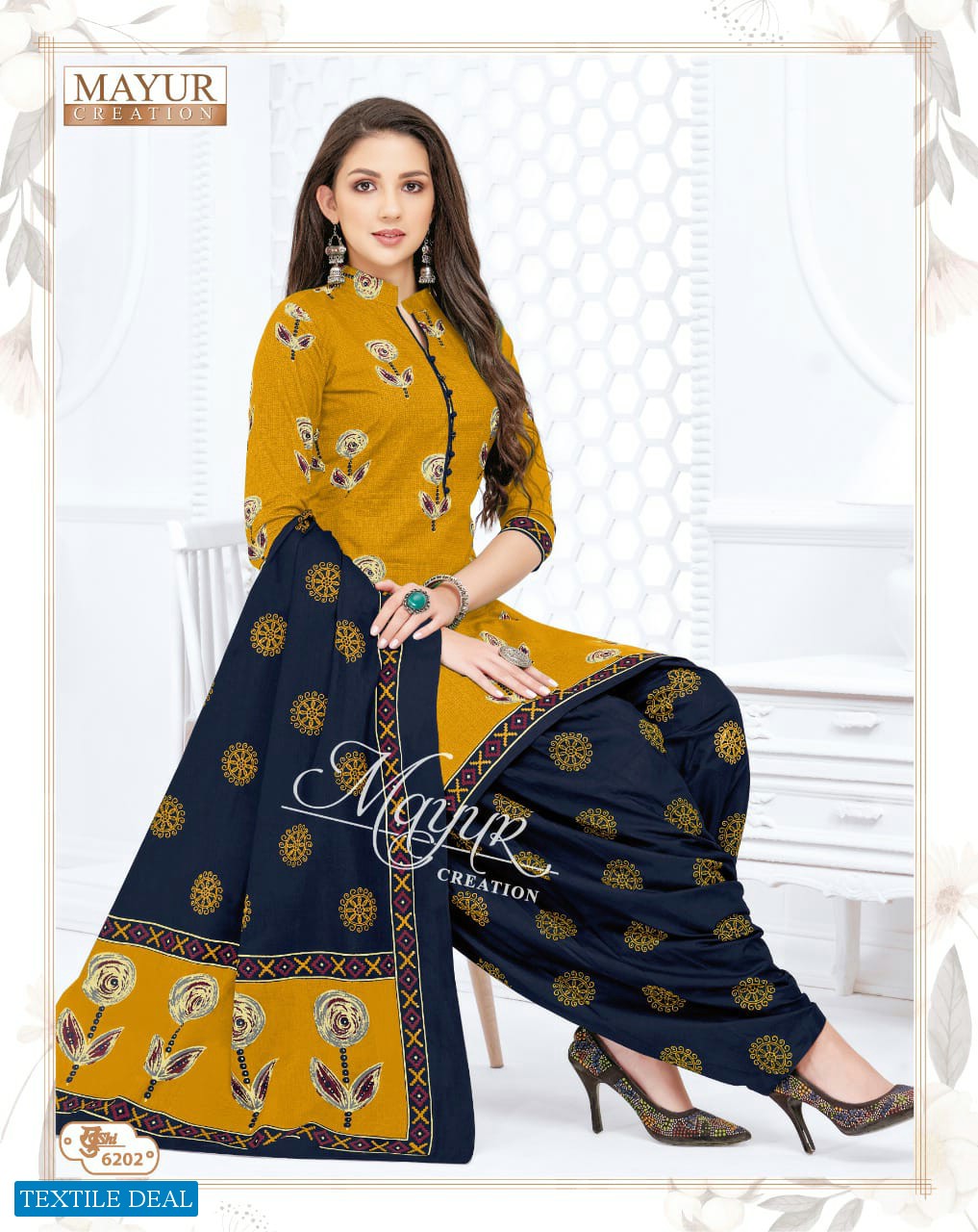 Mayur khushi Vol-62 Wholesale Cotton Printed Indian Dress Material