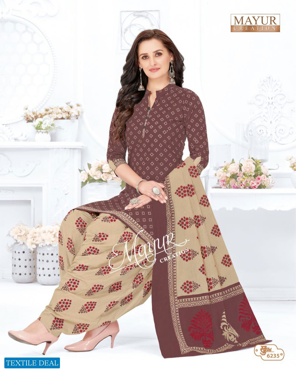 Mayur khushi Vol-62 Wholesale Cotton Printed Indian Dress Material