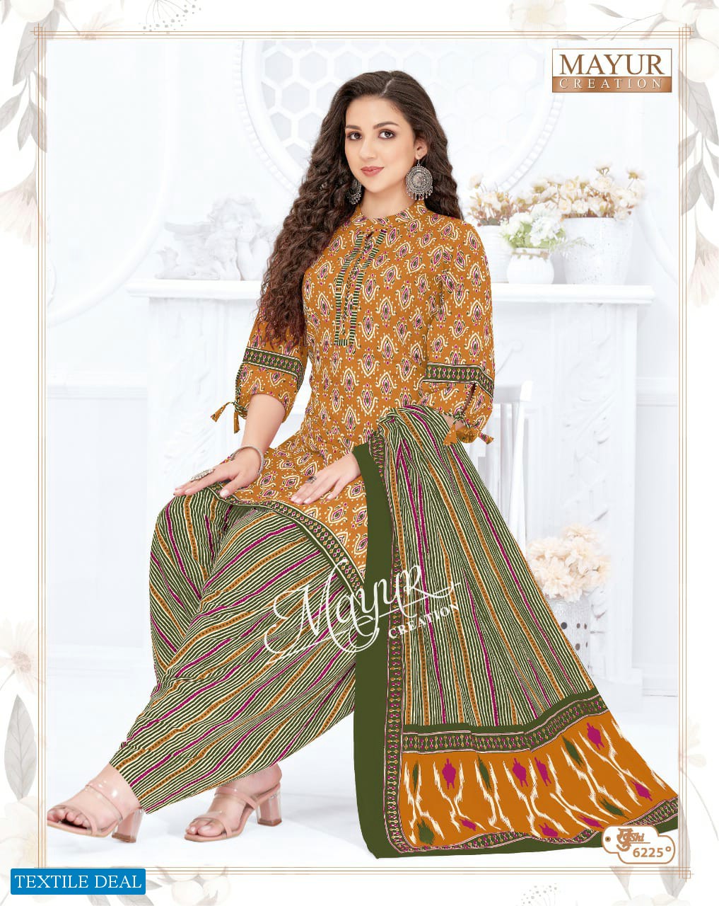 Mayur khushi Vol-62 Wholesale Cotton Printed Indian Dress Material