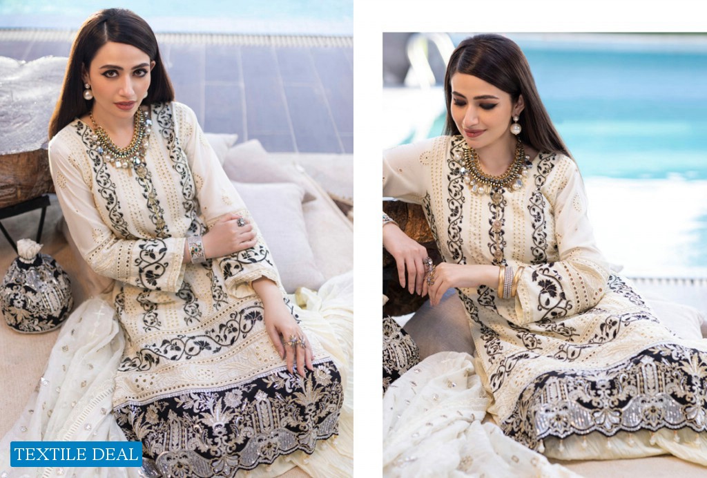 Alzohaib Mahiymaan Luxury Lawn Eid Edition Original Pakistani Salwar Suits