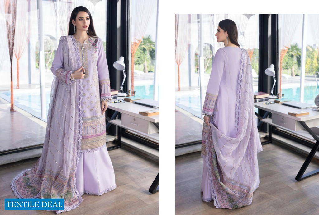 Alzohaib Mahiymaan Luxury Lawn Eid Edition Original Pakistani Salwar Suits