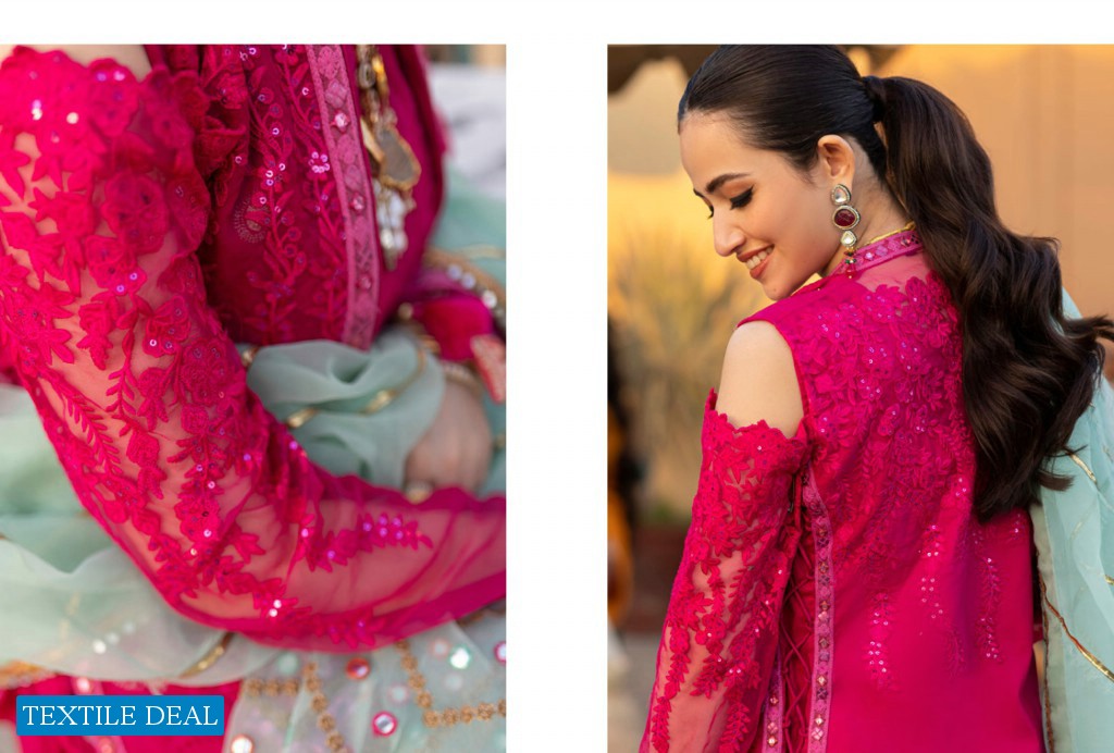 Alzohaib Mahiymaan Luxury Lawn Eid Edition Original Pakistani Salwar Suits