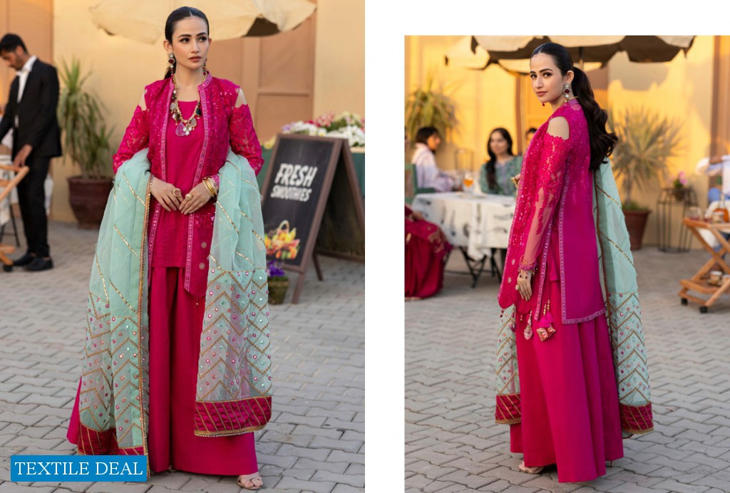 Alzohaib Mahiymaan Luxury Lawn Eid Edition Original Pakistani Salwar Suits