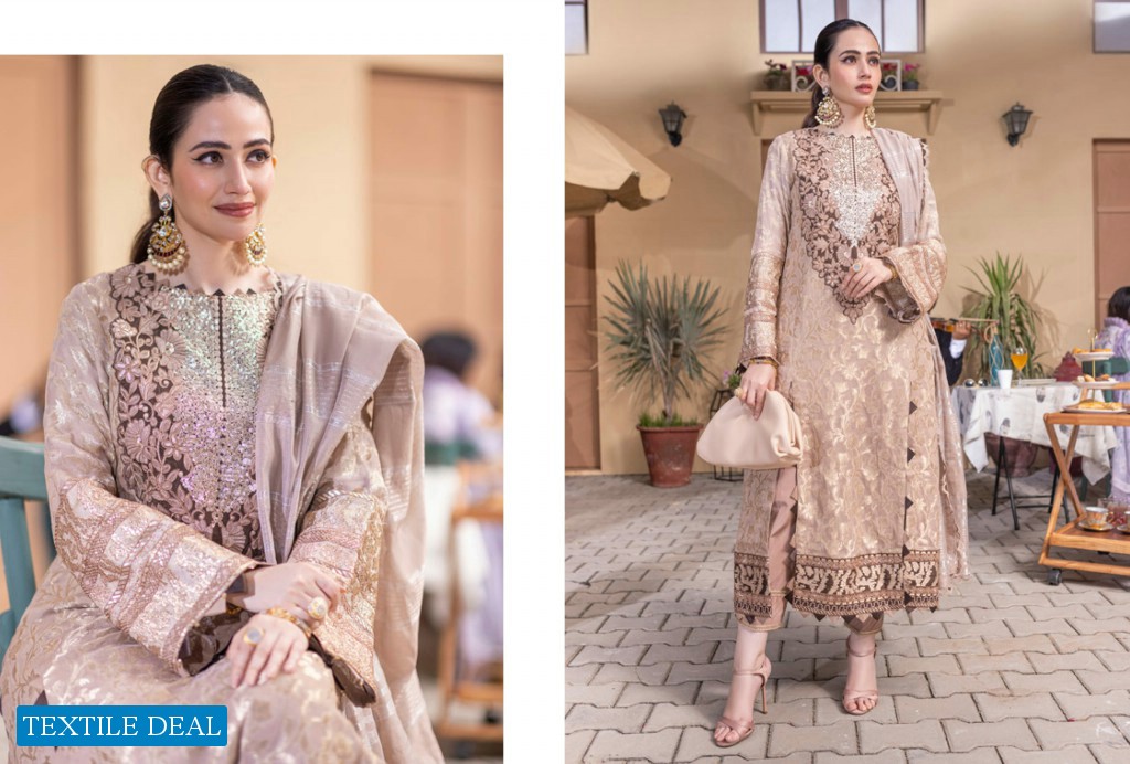 Alzohaib Mahiymaan Luxury Lawn Eid Edition Original Pakistani Salwar Suits