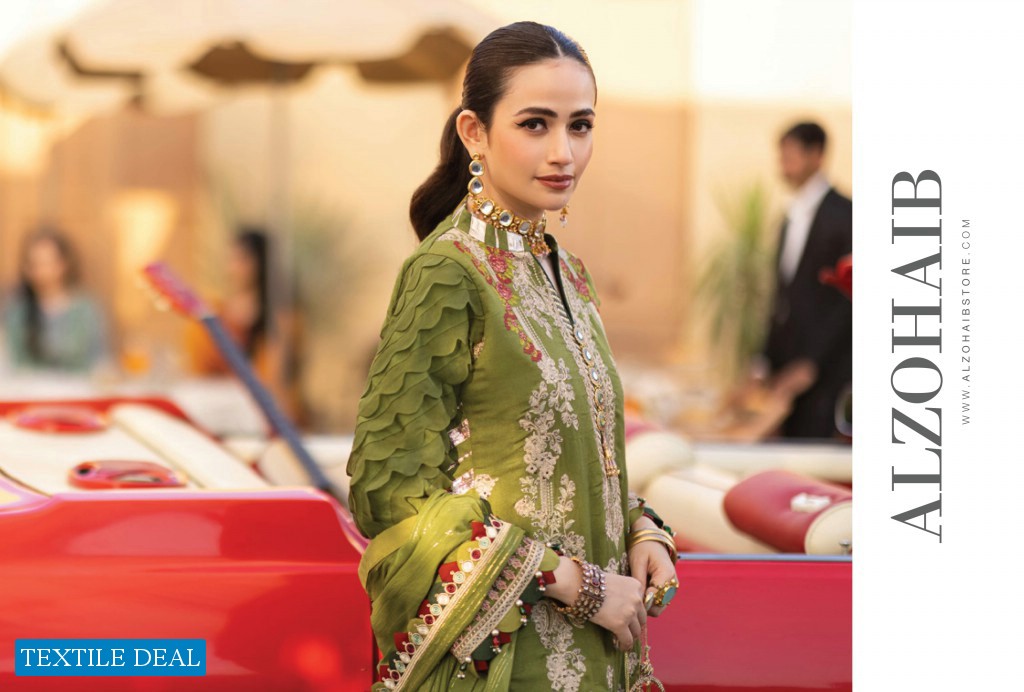Alzohaib Mahiymaan Luxury Lawn Eid Edition Original Pakistani Salwar Suits