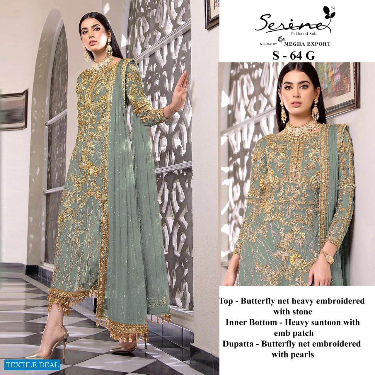 Serene S-64 Wholesale Pakistani Concept Salwar Suits