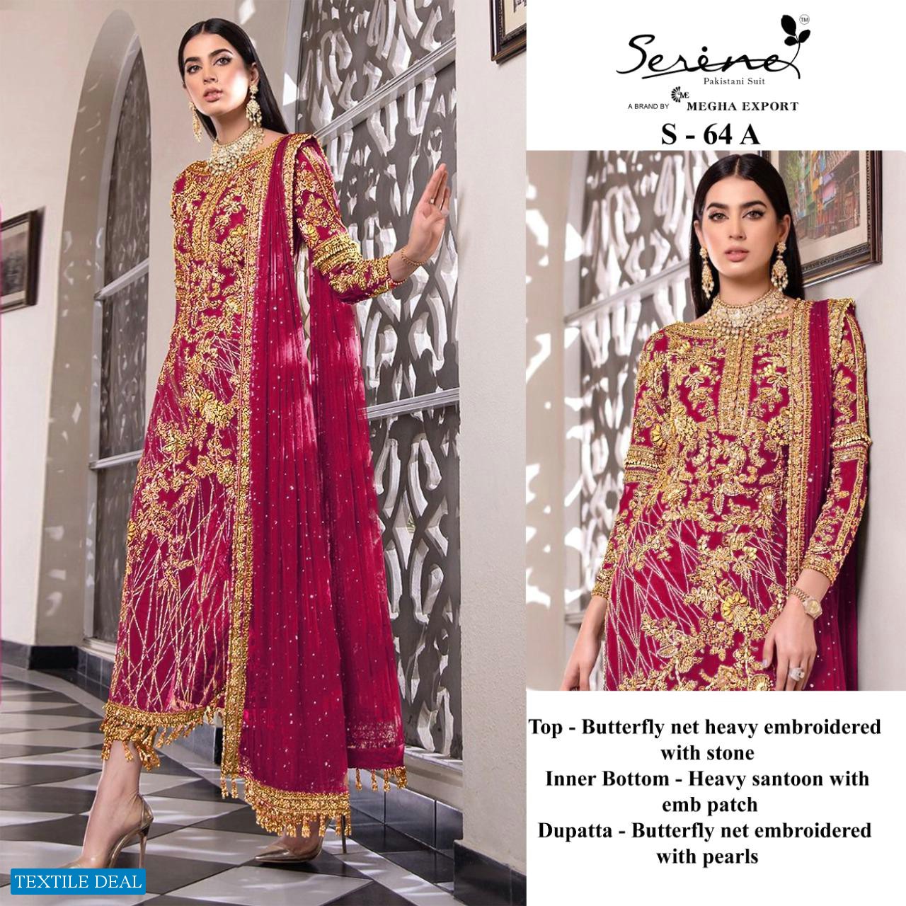 Serene S-64 Wholesale Pakistani Concept Salwar Suits