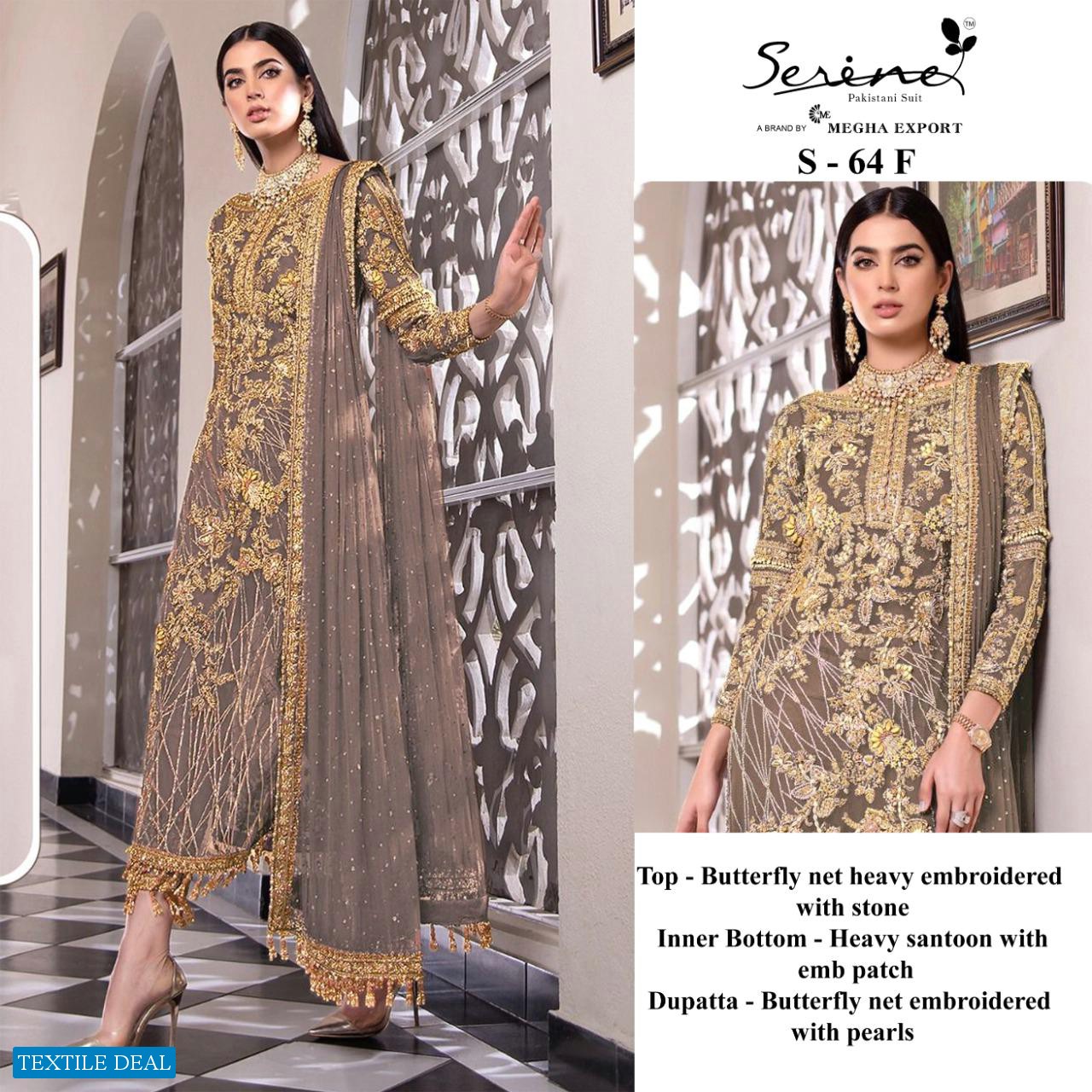 Serene S-64 Wholesale Pakistani Concept Salwar Suits