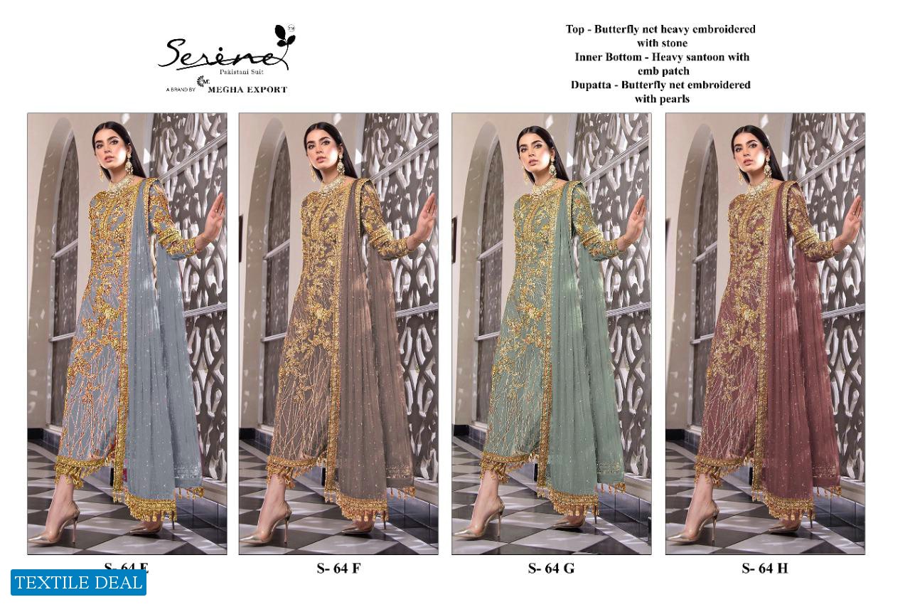 Serene S-64 Wholesale Pakistani Concept Salwar Suits