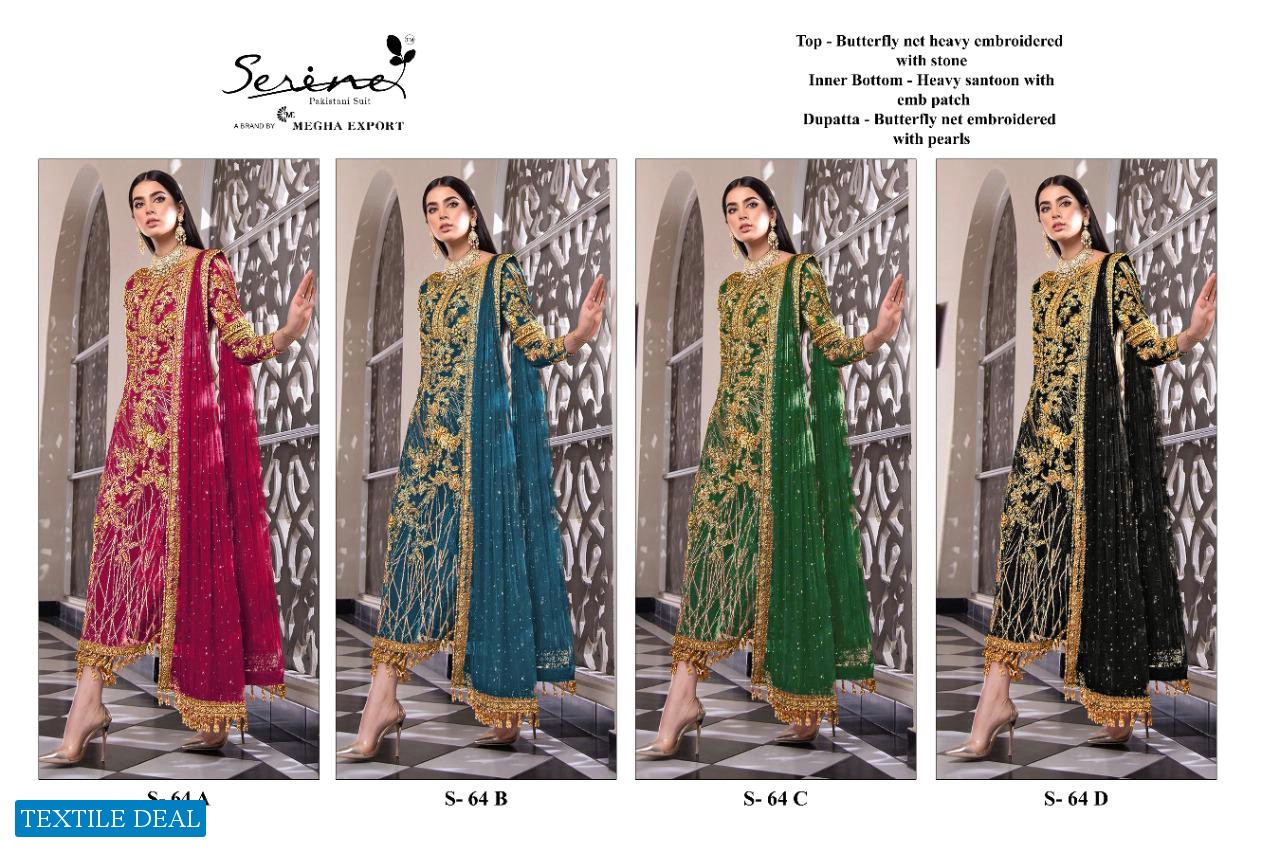 Serene S-64 Wholesale Pakistani Concept Salwar Suits