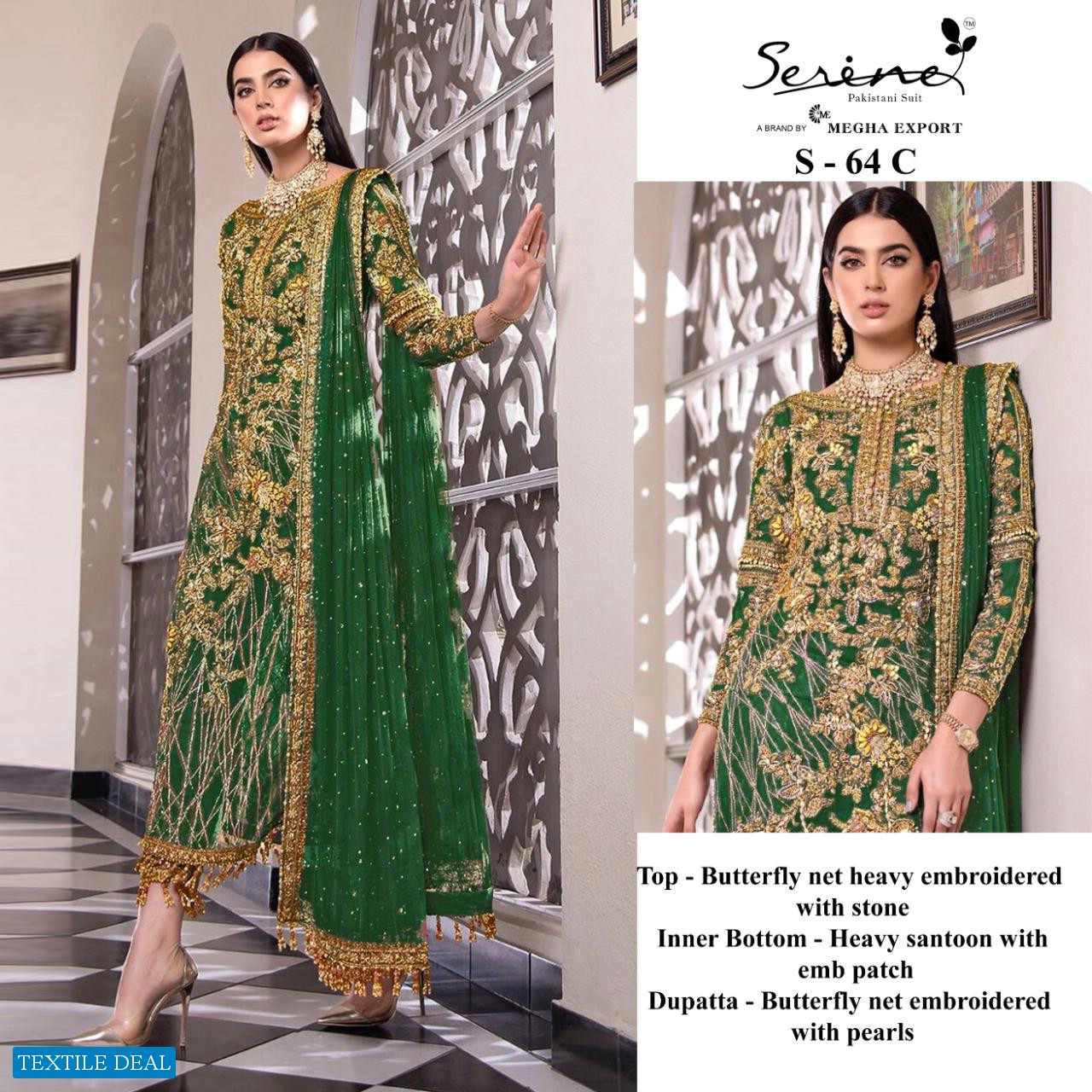Serene S-64 Wholesale Pakistani Concept Salwar Suits