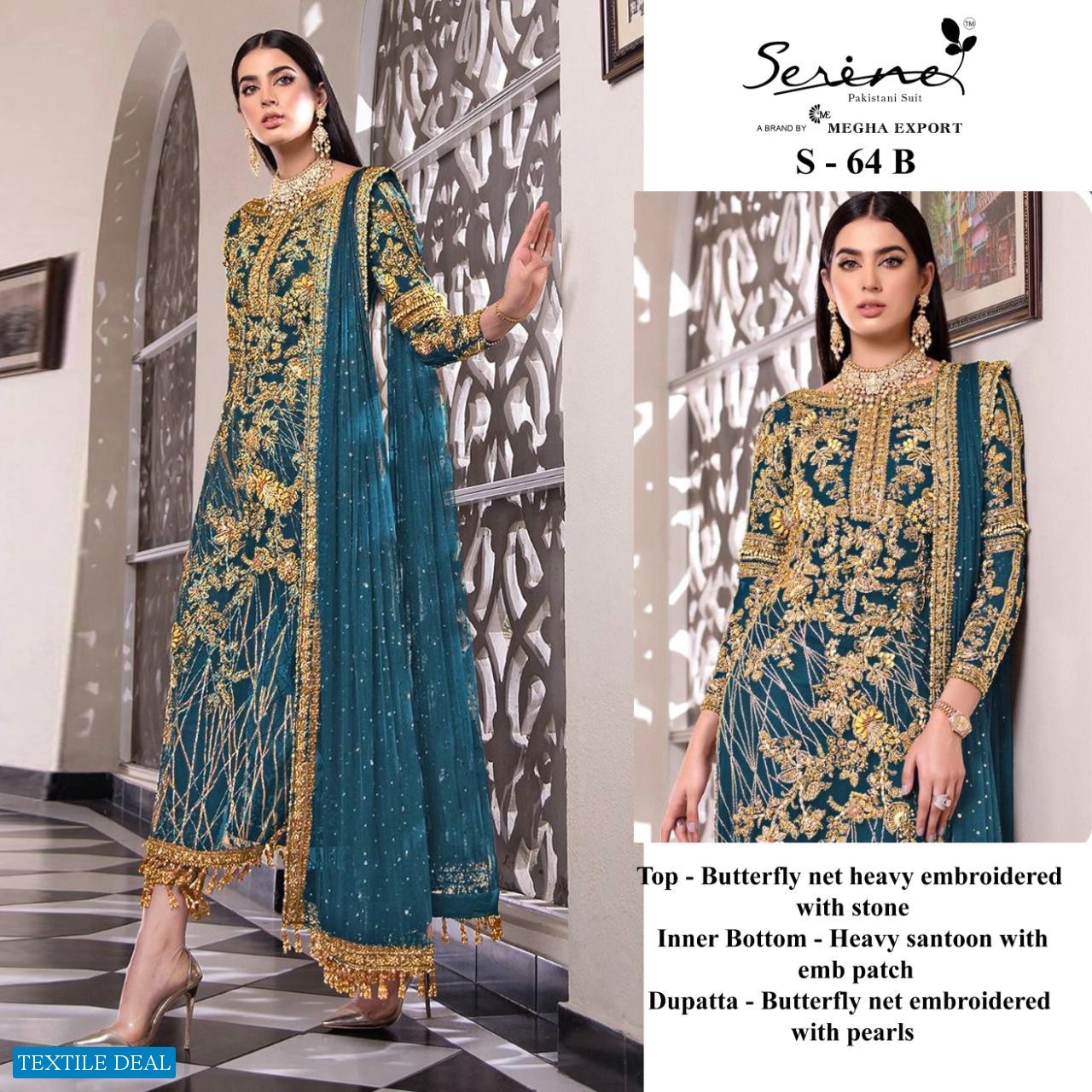 Serene S-64 Wholesale Pakistani Concept Salwar Suits