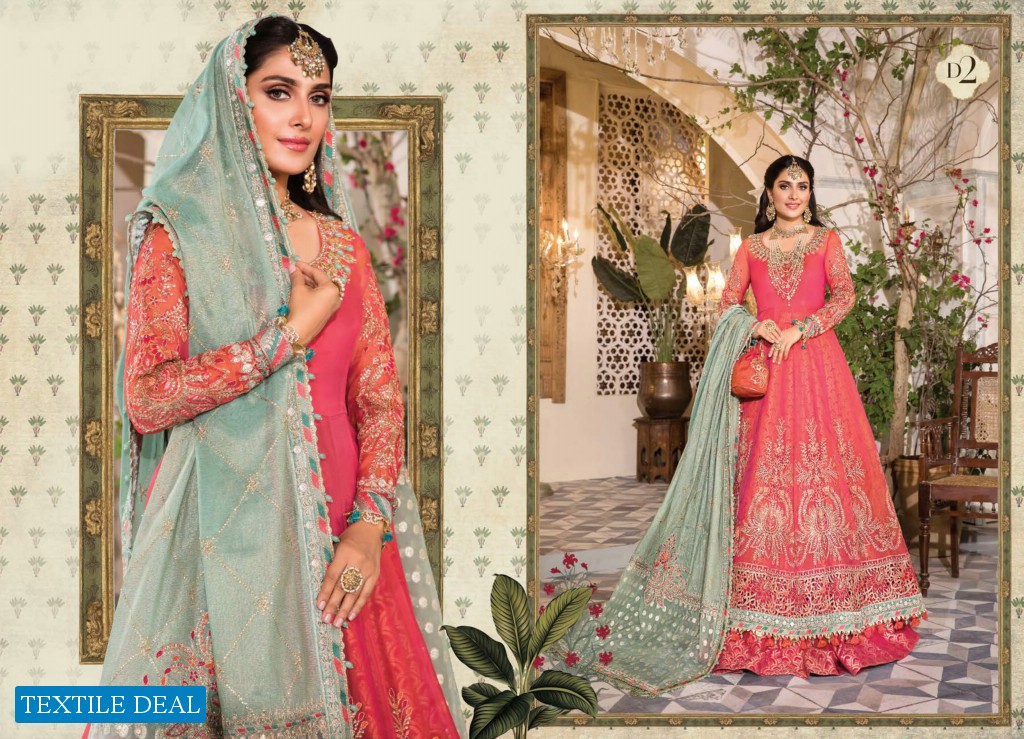 Maria B Ebroidered Fabrics Festive Eid Designer pakistani Suits