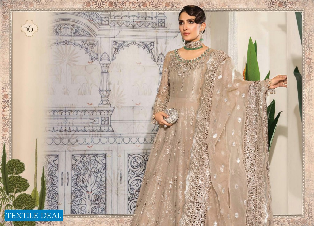 Maria B Ebroidered Fabrics Festive Eid Designer pakistani Suits