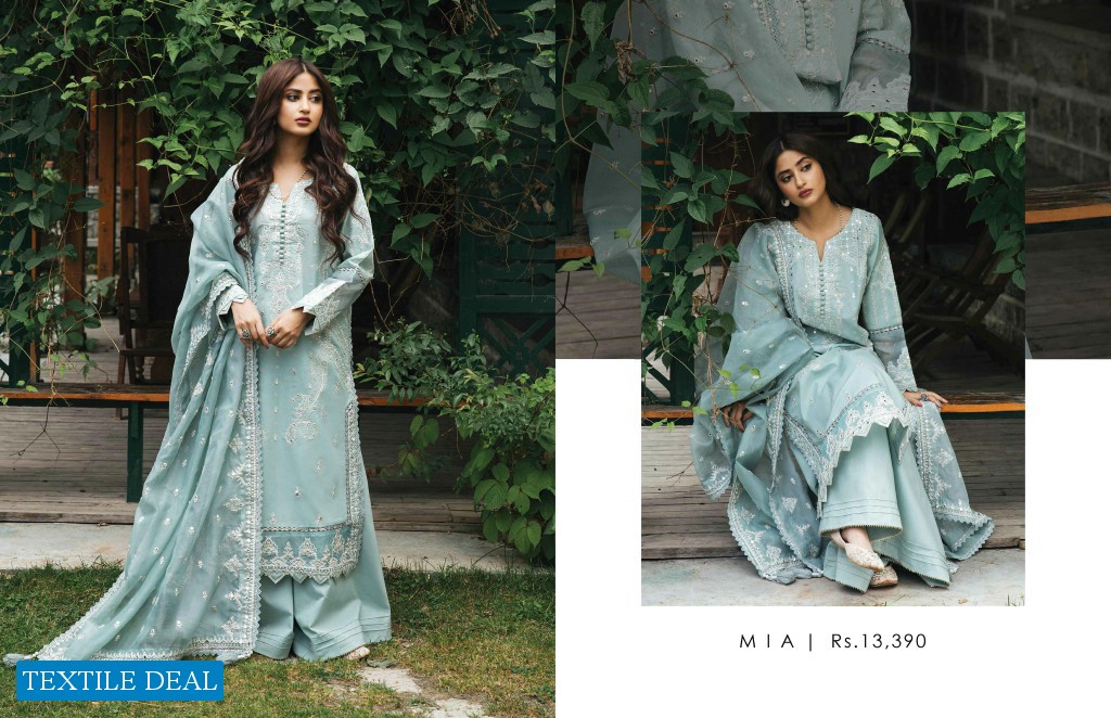 Qalamkar Luxury Festive Lawn 2022 Wholesale Original Pakistani Suits