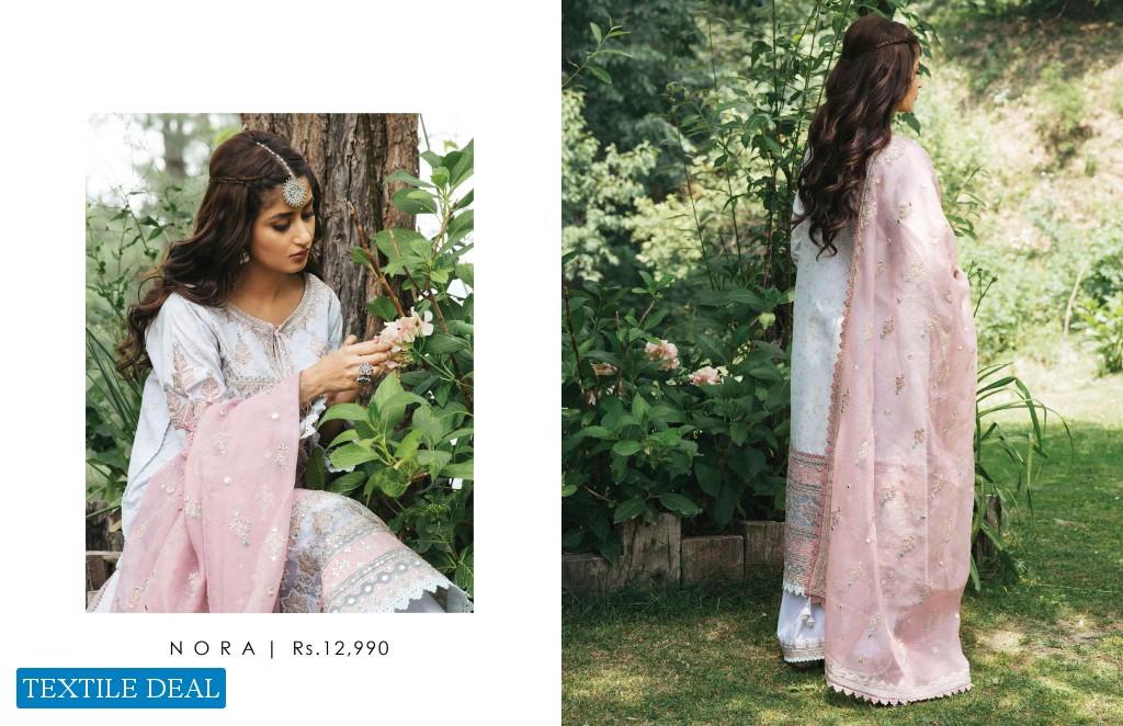 Qalamkar Luxury Festive Lawn 2022 Wholesale Original Pakistani Suits