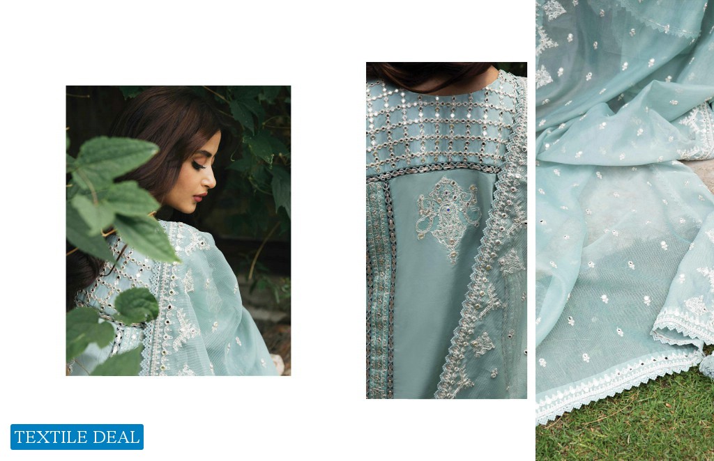 Qalamkar Luxury Festive Lawn 2022 Wholesale Original Pakistani Suits