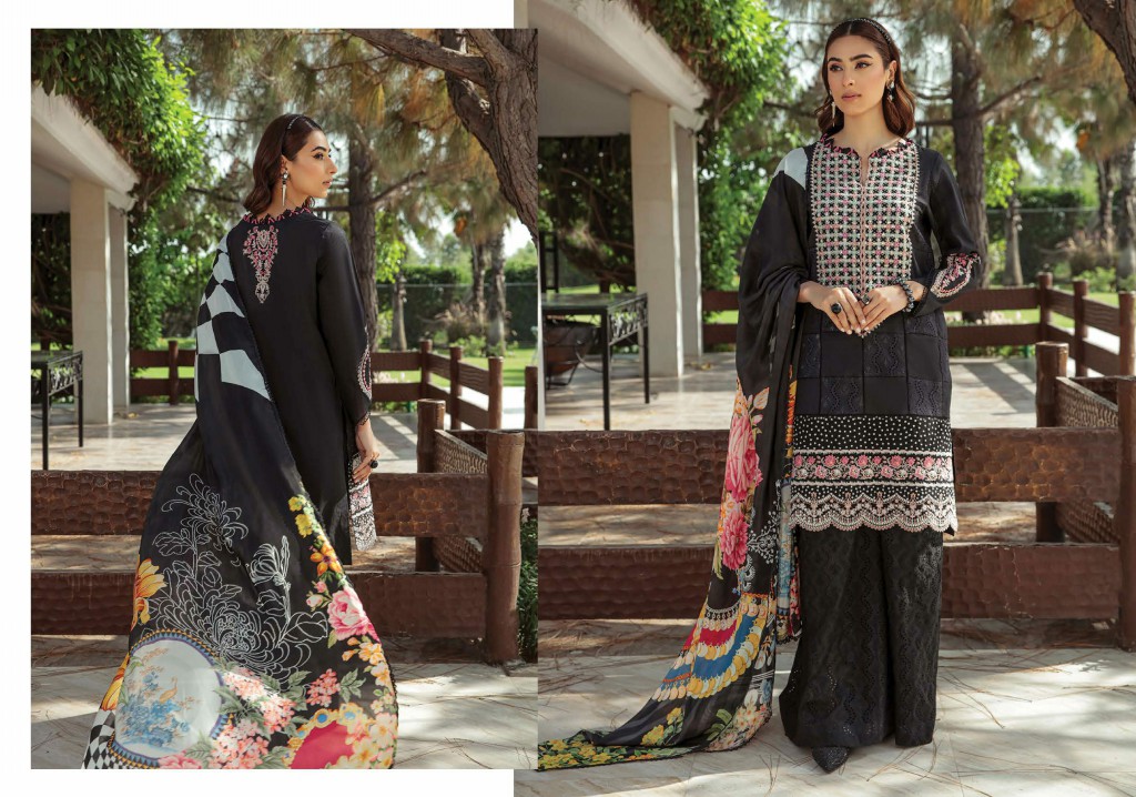 Ittehad By Faixa Faixal Naazaan 2022 Wholesale Lawn Pakistani Suits