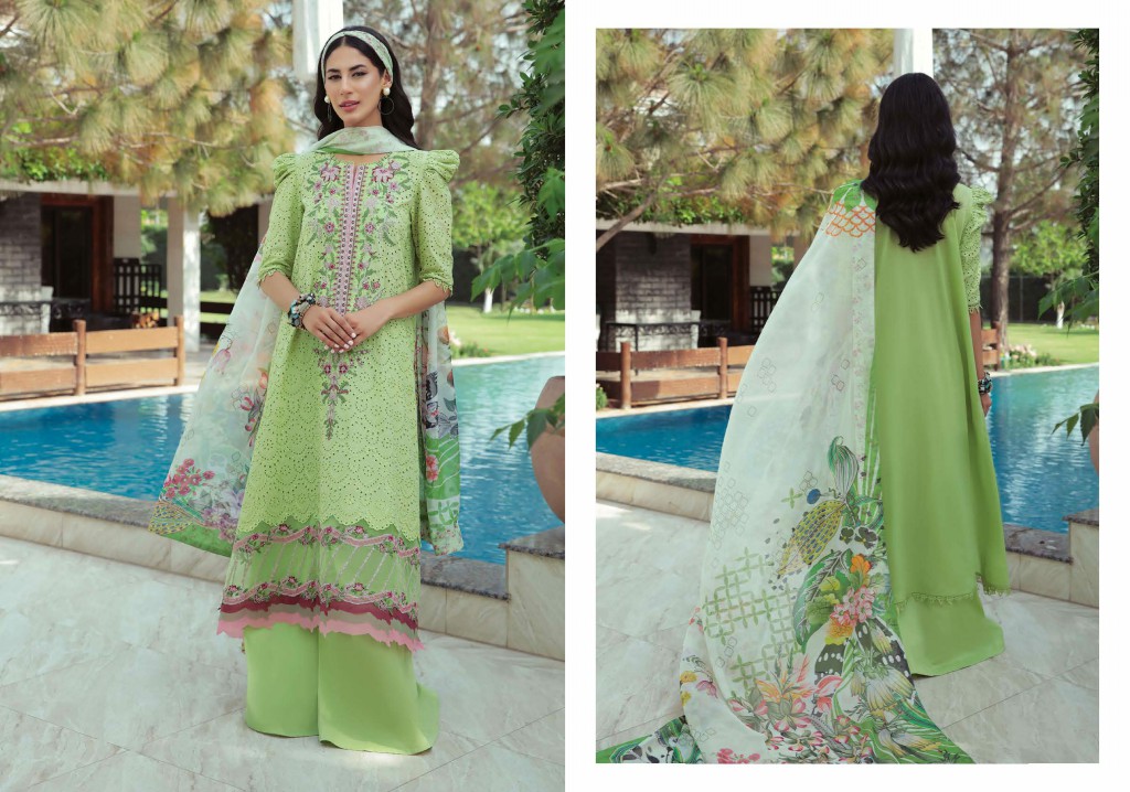 Ittehad By Faixa Faixal Naazaan 2022 Wholesale Lawn Pakistani Suits