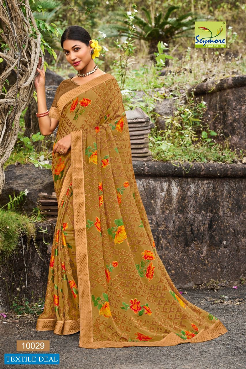 Seymore Chandan Vol-2 Wholesale Brasso With Border Sarees