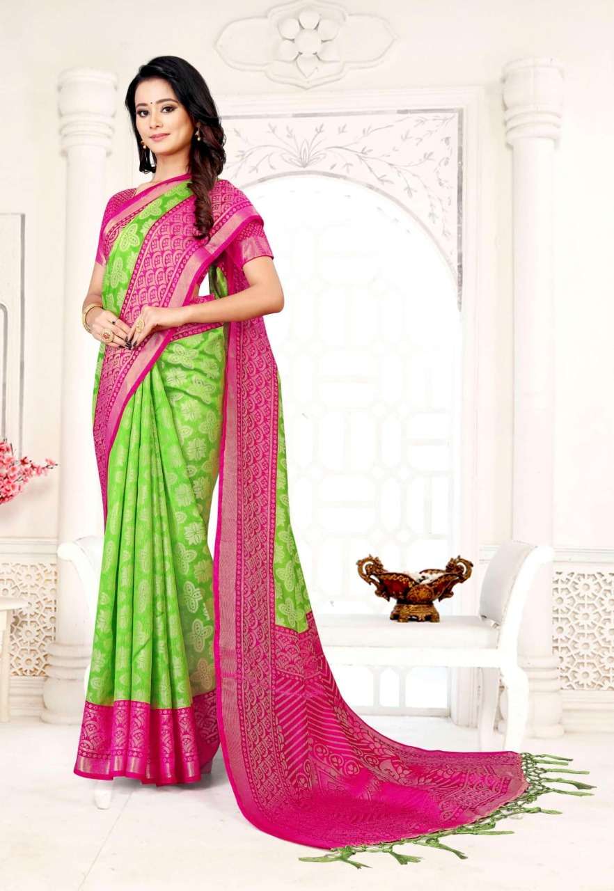 VINAMRA LILEN BRASSO VOL 1 FANCY SAREES WHOLESALER