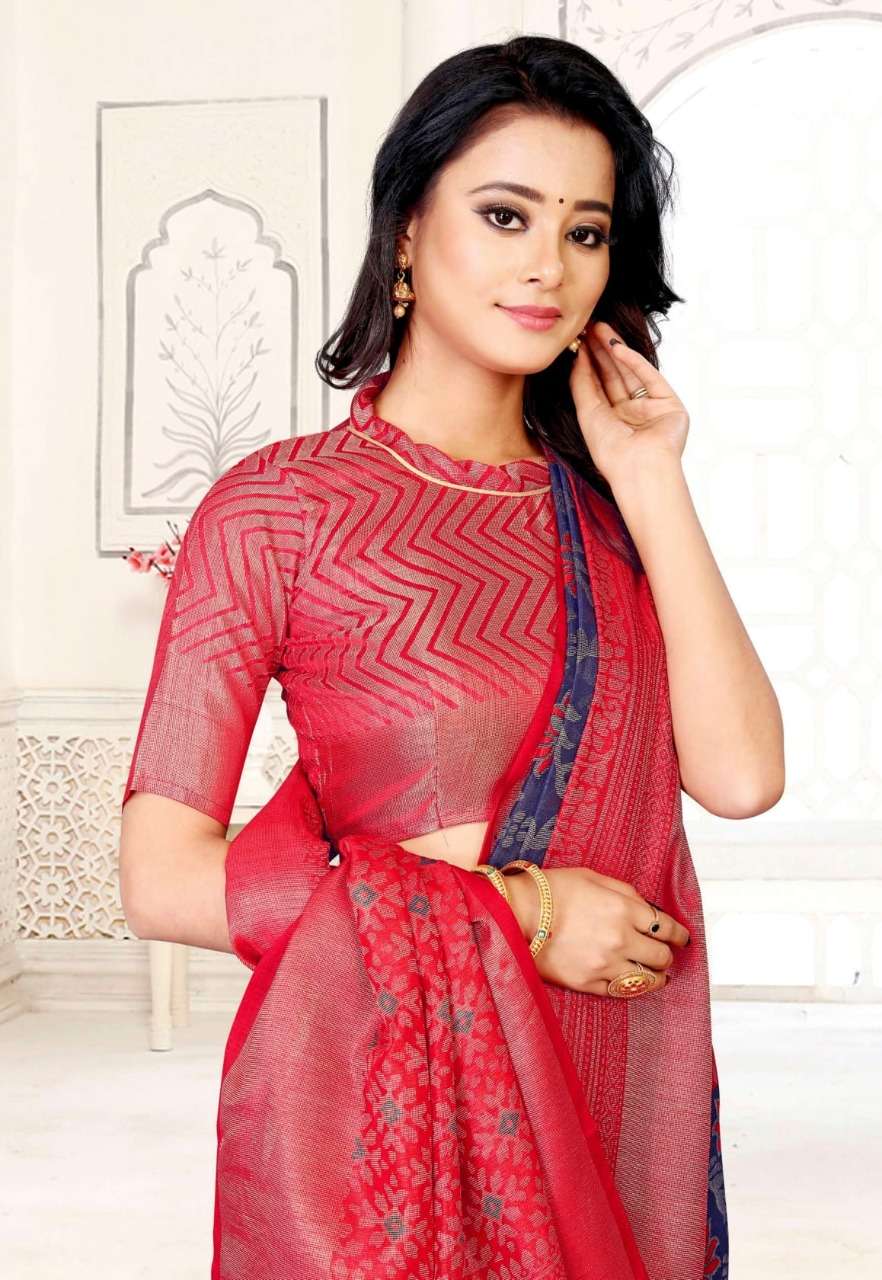 VINAMRA LILEN BRASSO VOL 1 FANCY SAREES WHOLESALER