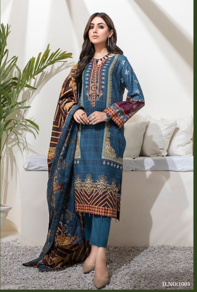Ayesha Zara Vol-1 Wholesale Karachi Print Pure Cotton Dress Material
