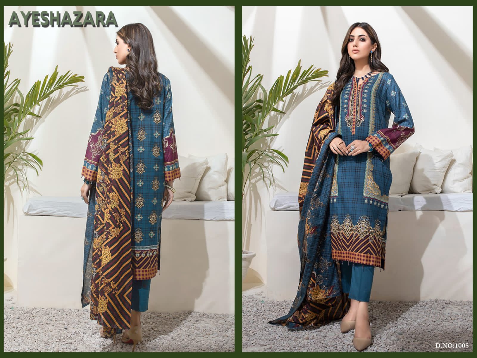 Ayesha Zara Vol-1 Wholesale Karachi Print Pure Cotton Dress Material