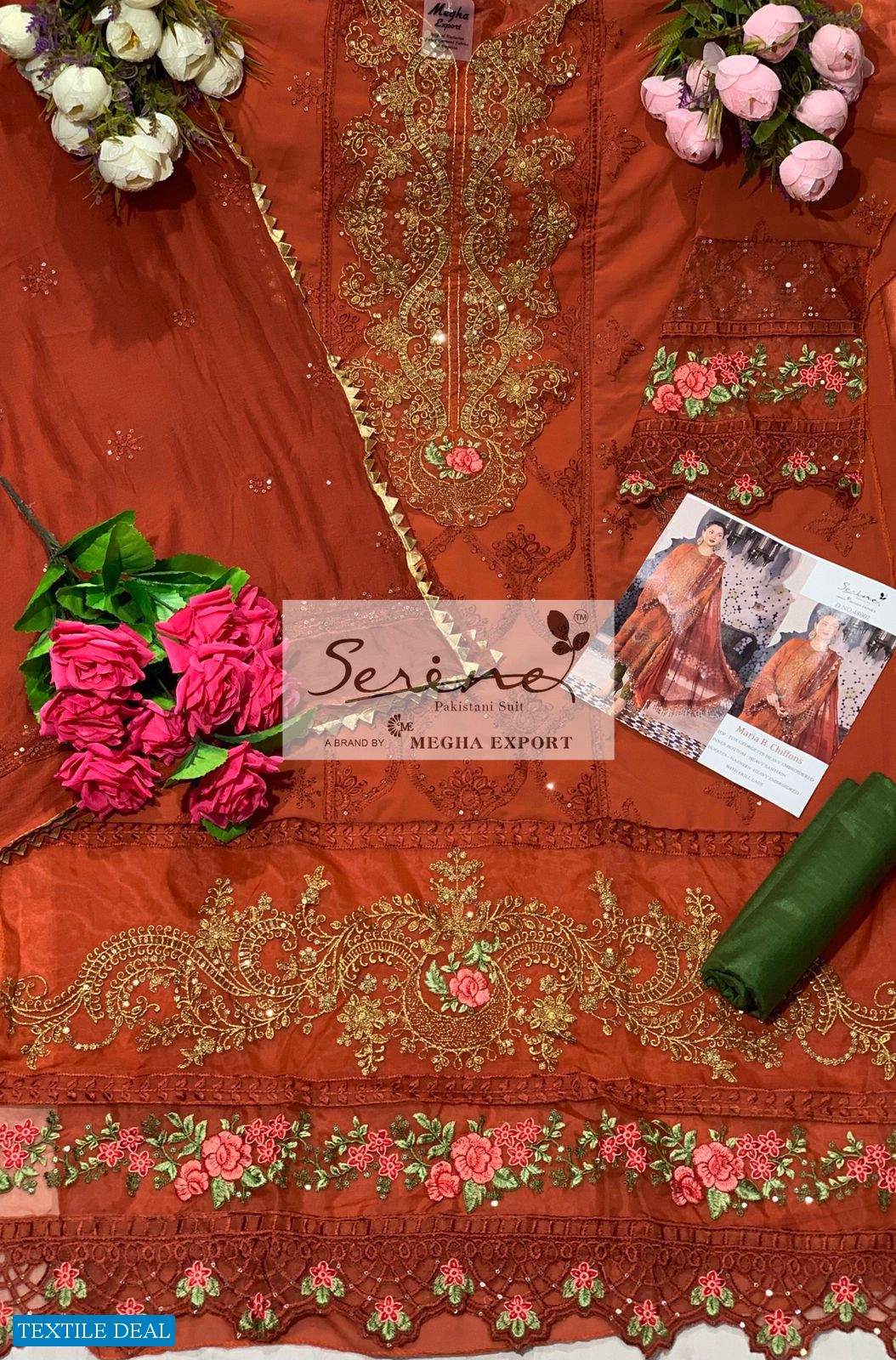 Serene Maria B Chiffons Wholesale Pakistani Concept Dress