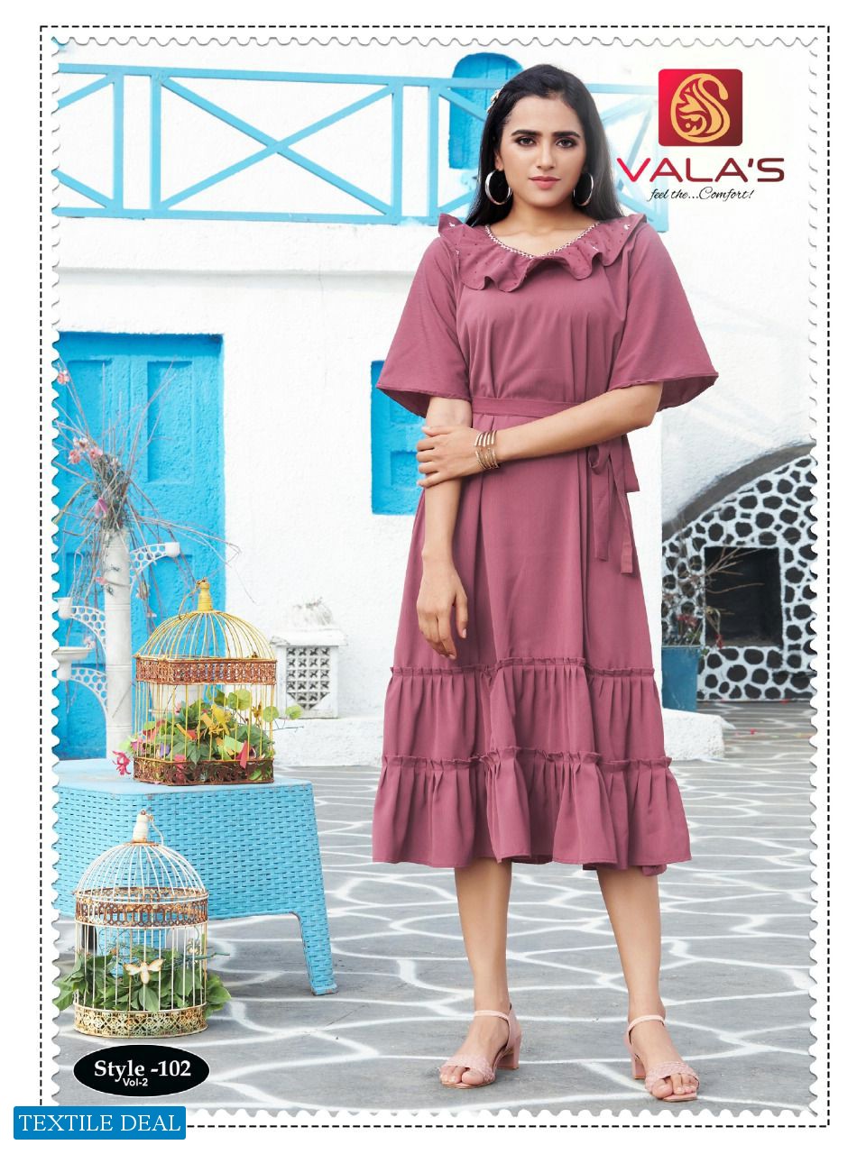 Valas Style Vol-2 Wholesale Anarkali Long Kurti Catalogs