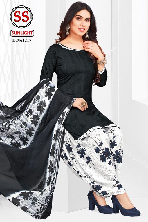 SSC Sunlight Wholesale Pure Cotton Printed Dress Material