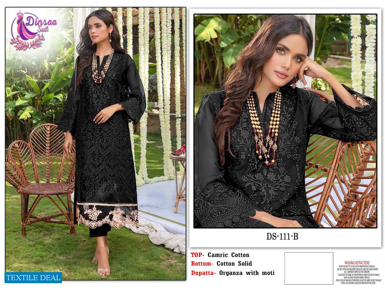 Dinsaa D.no 111 Colour Wholesale Pakistani Concept Dress