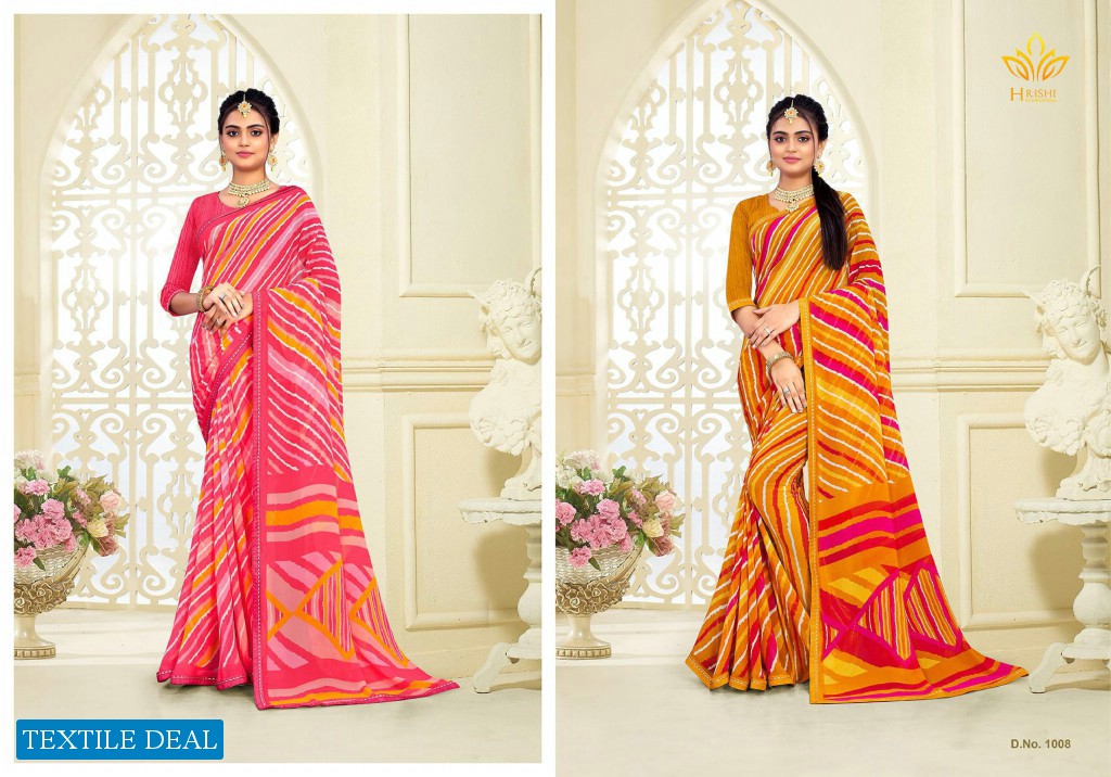 Hrishi Shivanya Wholesale Casual Ethnic Sarees