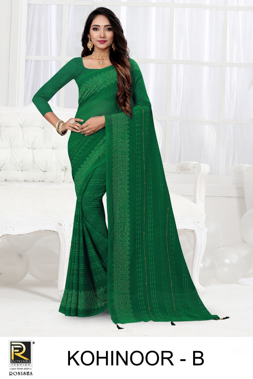 Ronisha Kohinoor Wholesale Casual Indian Sarees