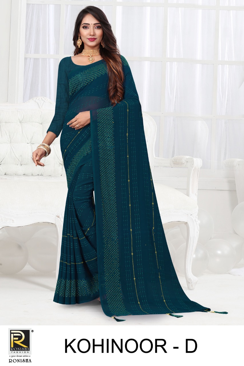 Ronisha Kohinoor Wholesale Casual Indian Sarees