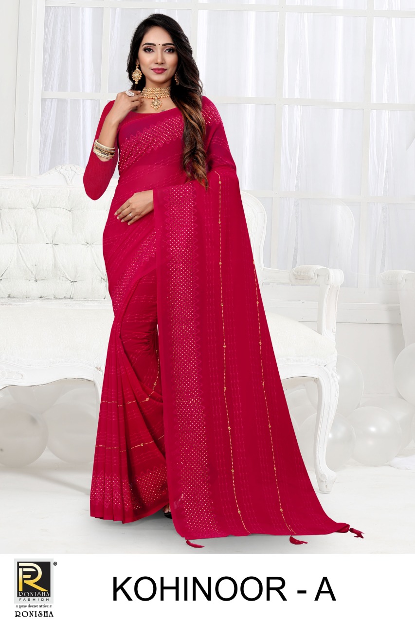 Ronisha Kohinoor Wholesale Casual Indian Sarees