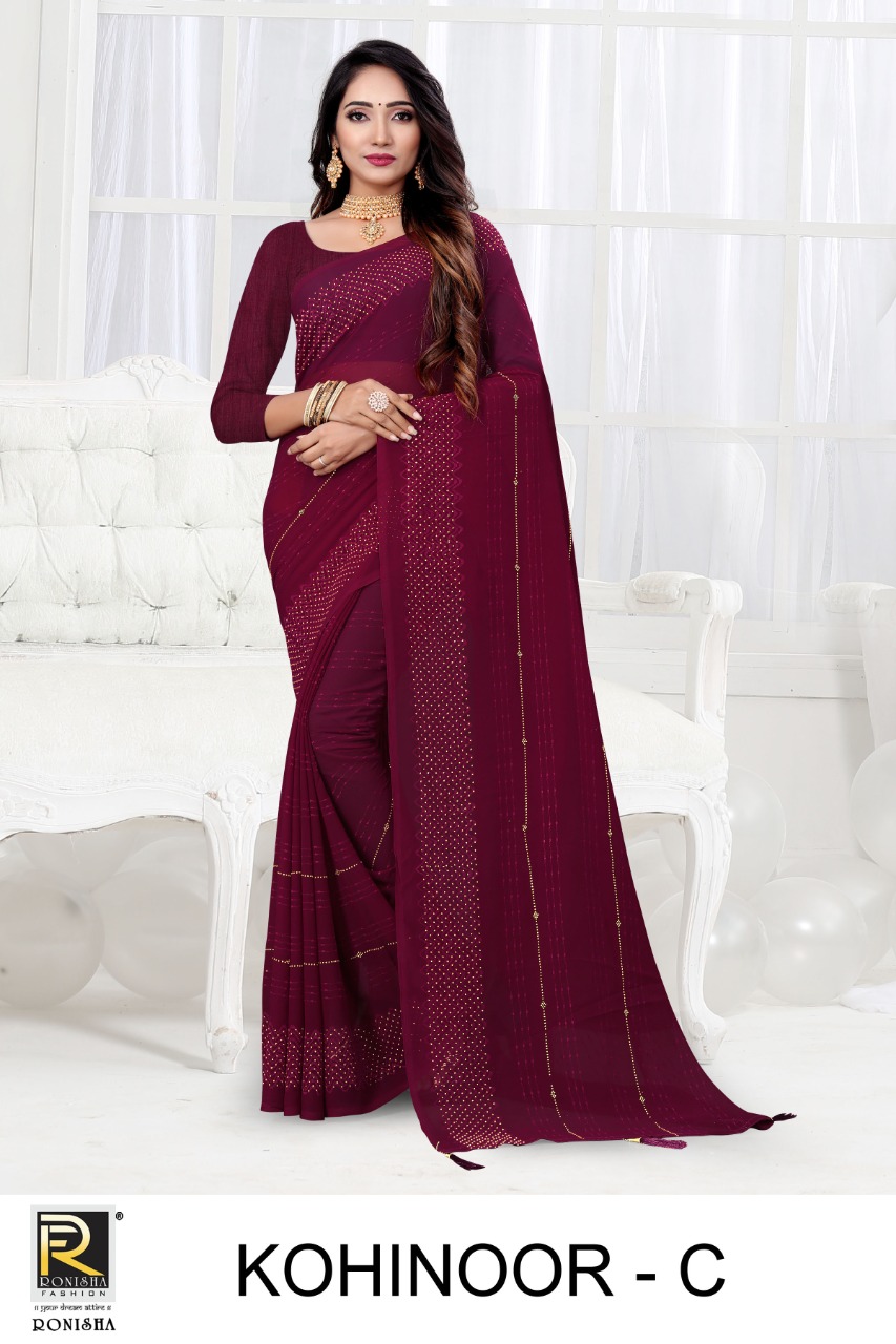 Ronisha Kohinoor Wholesale Casual Indian Sarees