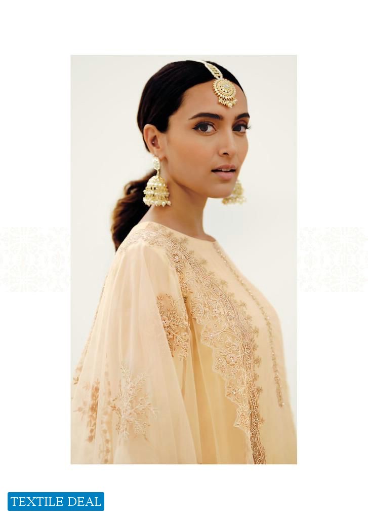 Varsha Nivanshi Wholesale Viscose Organza Embroidered Salwar Suits