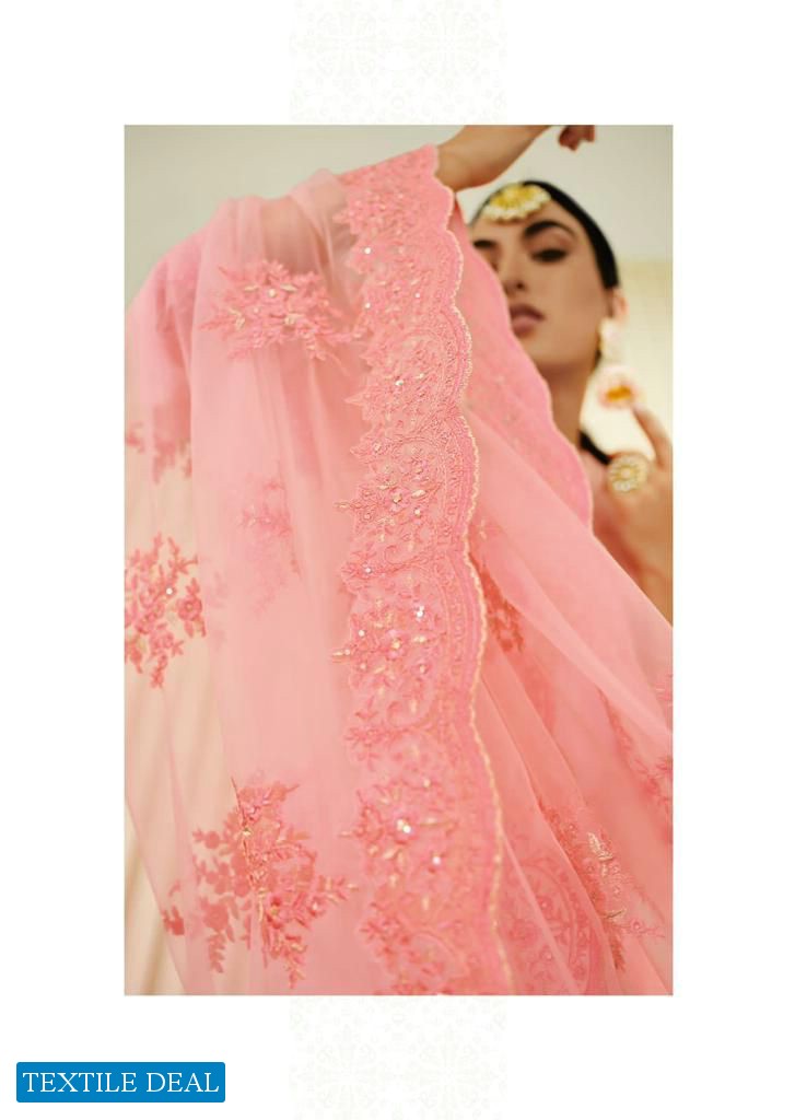 Varsha Nivanshi Wholesale Viscose Organza Embroidered Salwar Suits