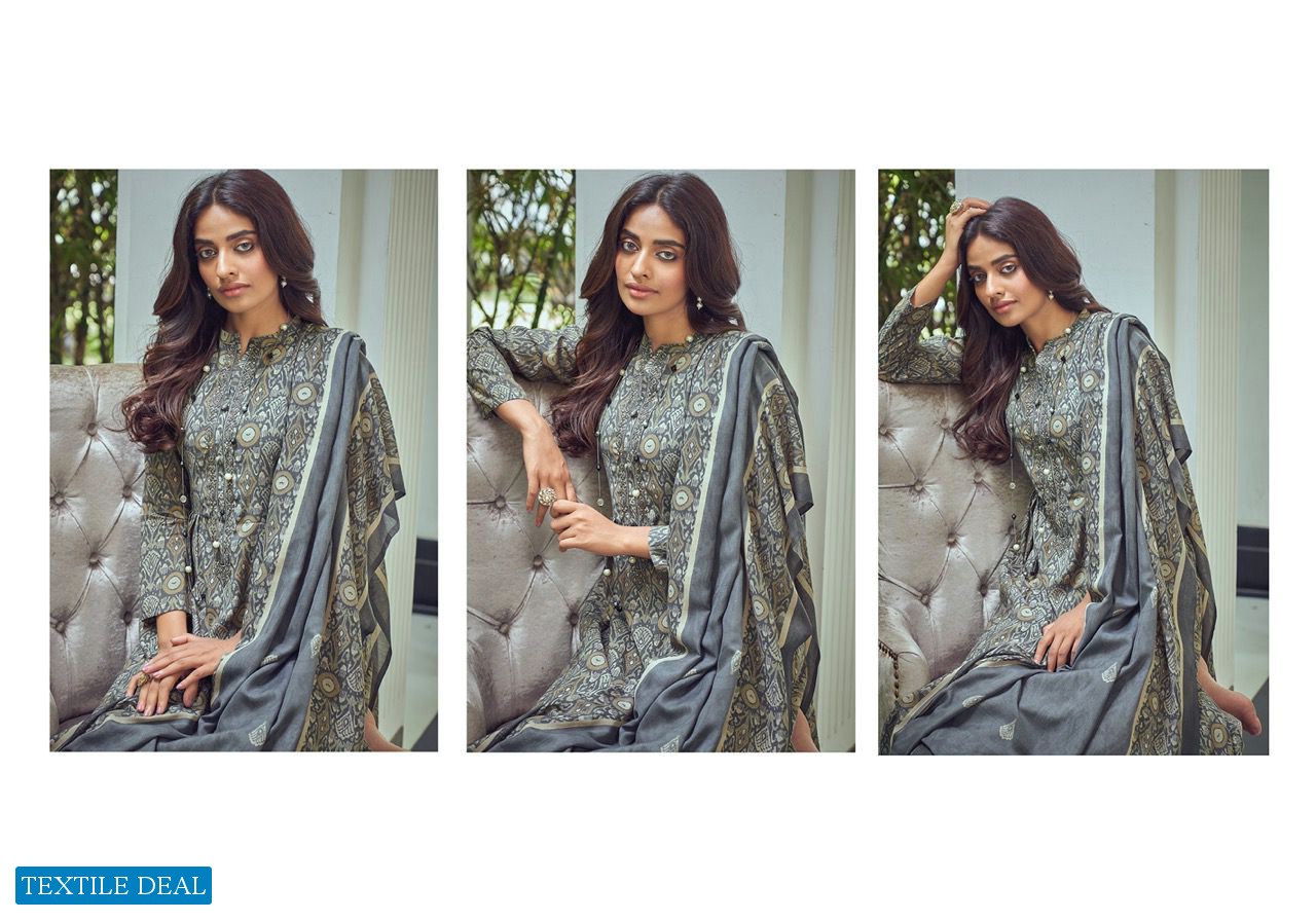 PRM Vogue Vol-5 Wholesale Pure Muslin Viscose With Neck Work Salwar Suits