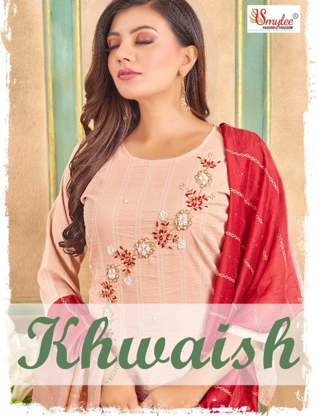 Smylee Khwaish Wholesale Full Stitched 3 Piece Salwar Suits