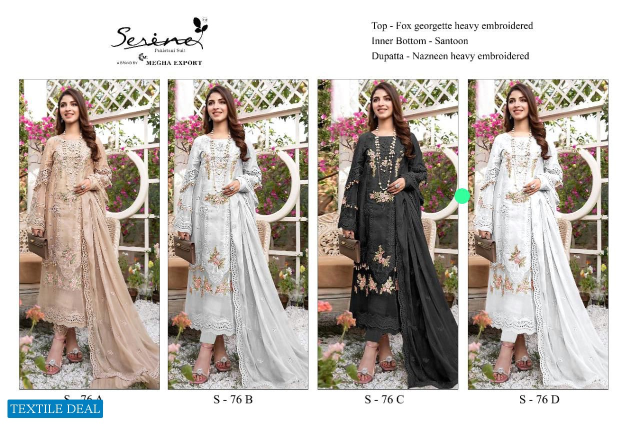 Serene S-76 Wholesale Pakistani Concept Salwar Kameez