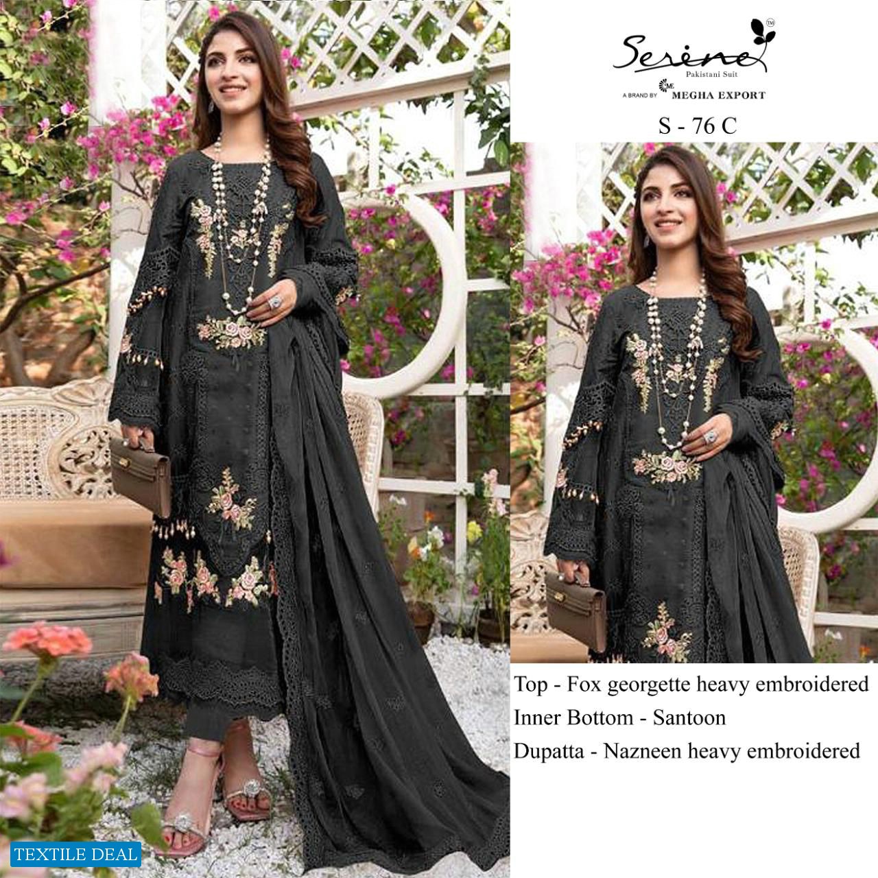 Serene S-76 Wholesale Pakistani Concept Salwar Kameez