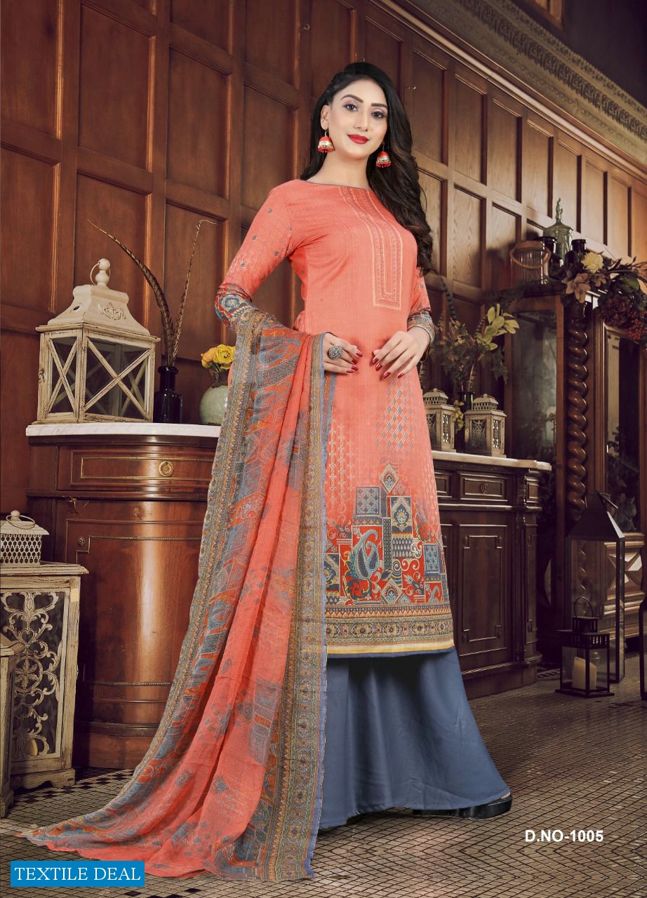 Raajshree Vintage Vol-1 Wholesale Pure Cotton Printed Dress Material