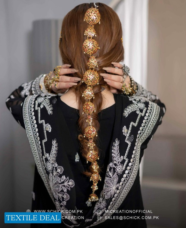 Schick Jazmin Semi Stitched Luxury Chiffon Original Pakistani Suits